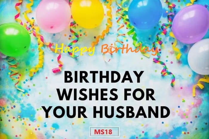 Happy Birthday Wishes To Husband