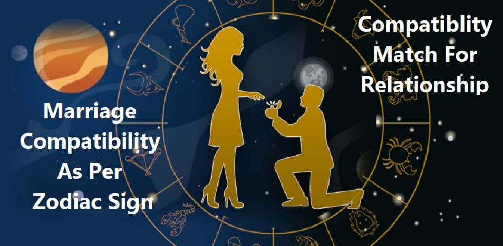 Marriage Compatibility Based On Zodiac Sign Best Horoscope Match For